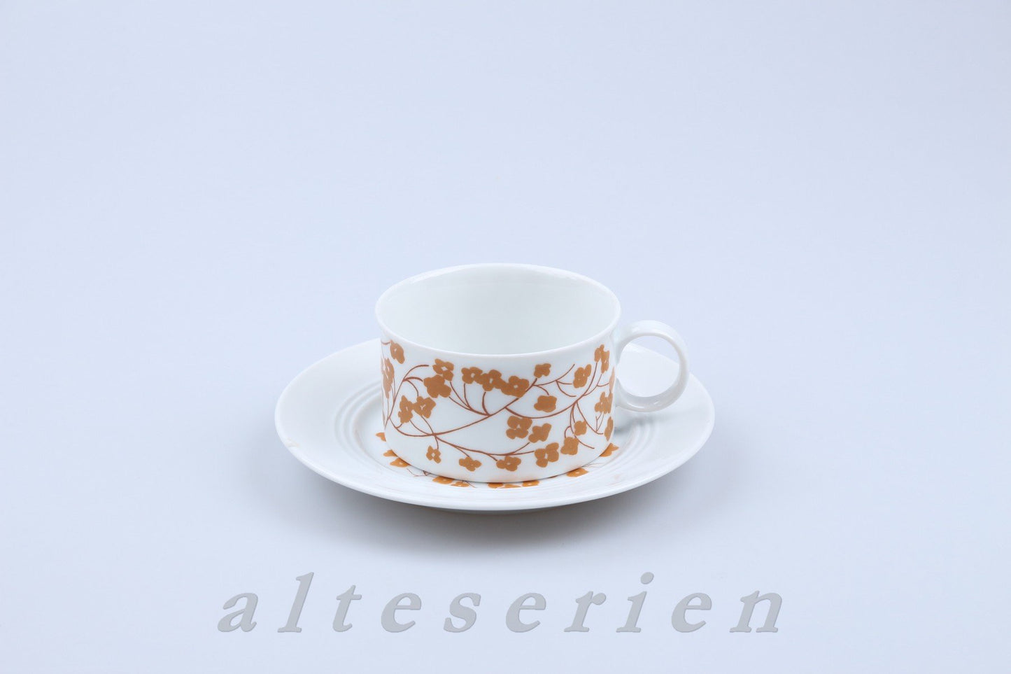 Mokkatasse mit Untere (Untertasse m. Dekor)