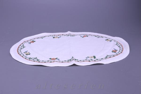 Tischset Stoff Platzdeckchen oval