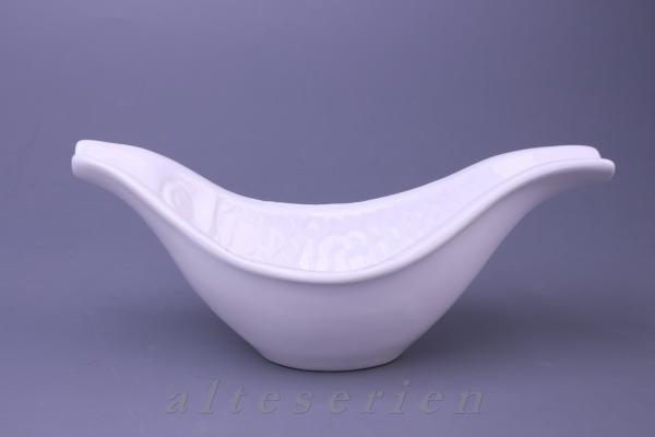 Sauciere mit Teller einteilig