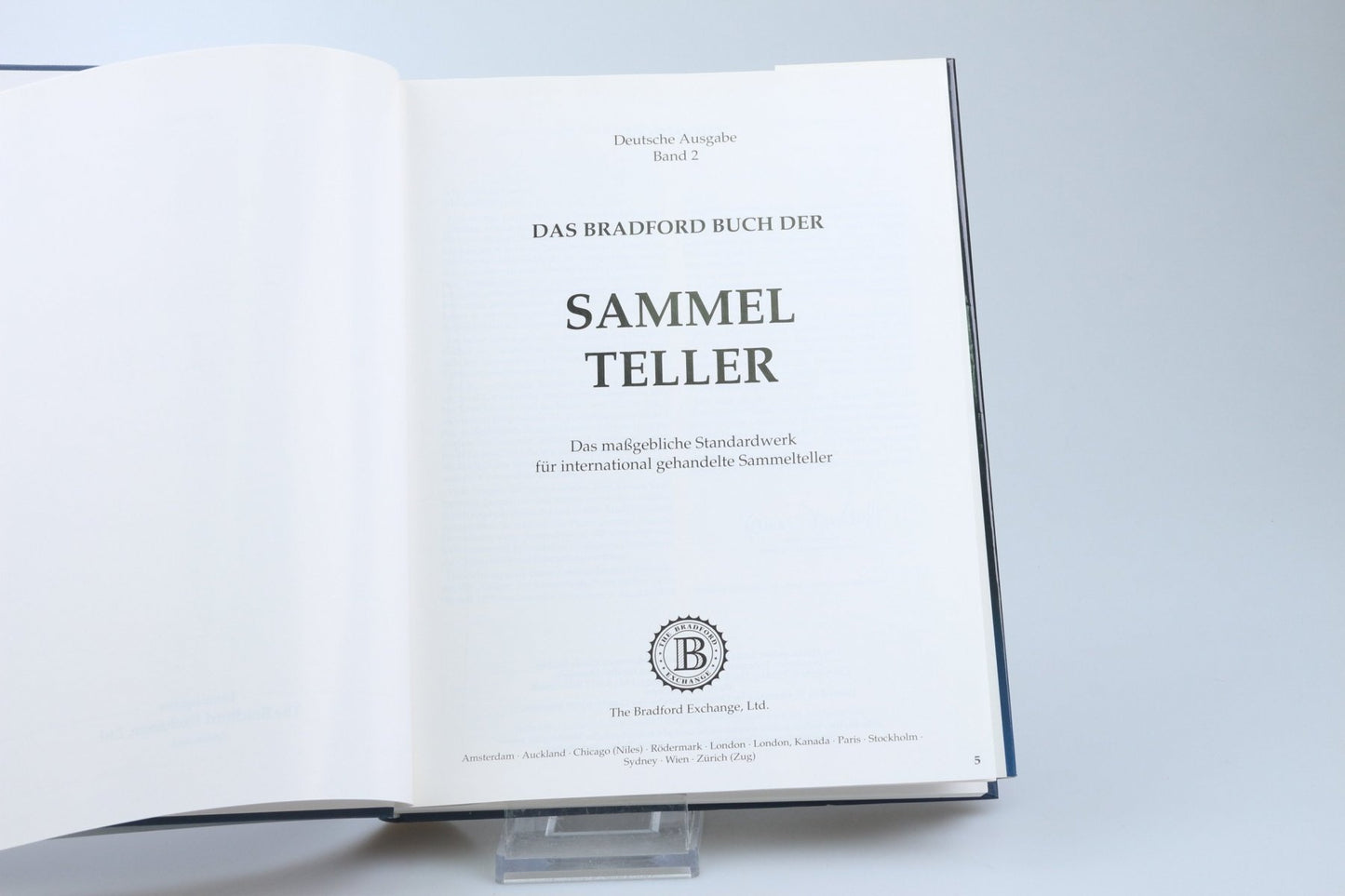 Das Bradford Buch Band 2  der Sammelteller