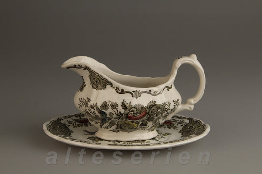 2-teilige Sauciere mit Teller