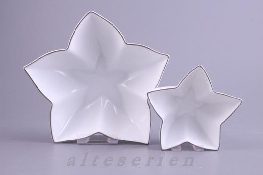 2- teiliges Gebäckschaleset (sternenförmig)