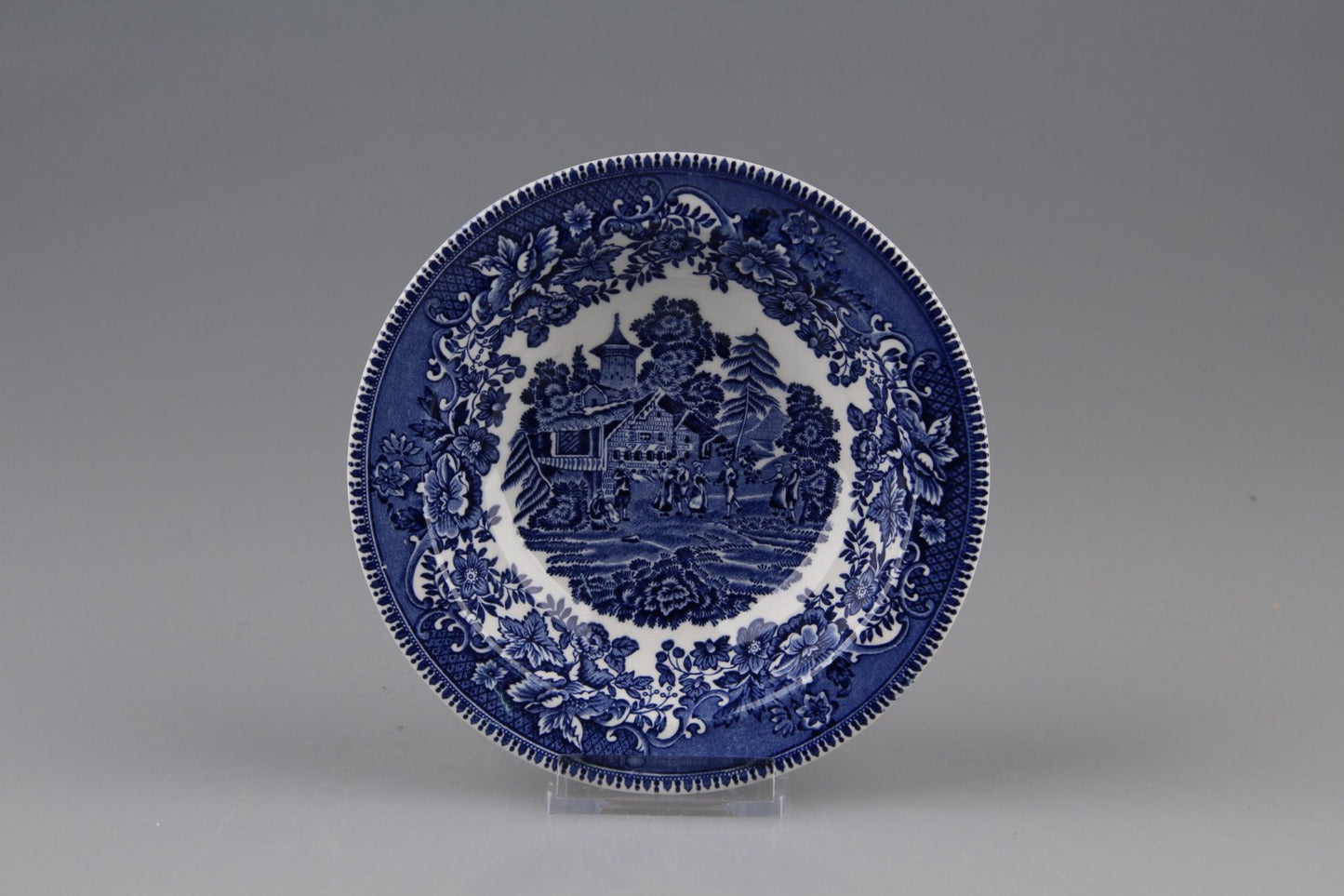 Salatteller mit Fahne