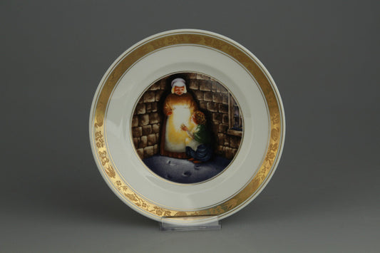 Wandteller The Little Match Girl