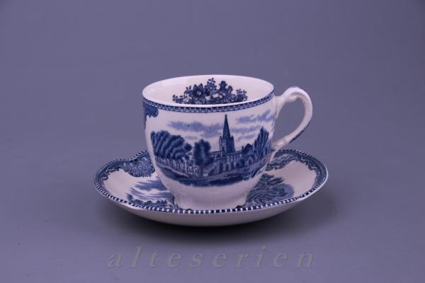 Kaffeetasse mit Untere (mit Innendekor)