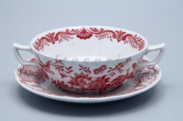 6 x Suppentasse mit Untere