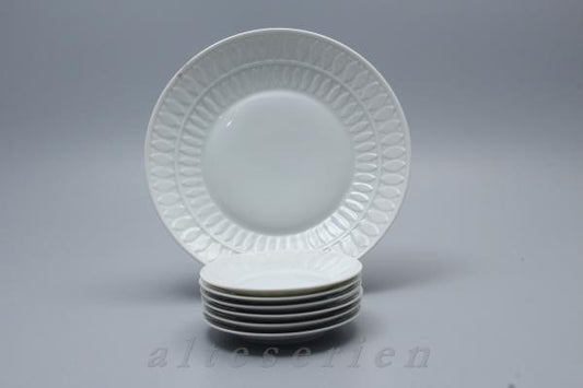 Knabberset  7-tlg.  weiß