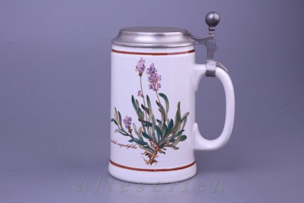 Bierkrug mit Deckel Lavandula angustifolia