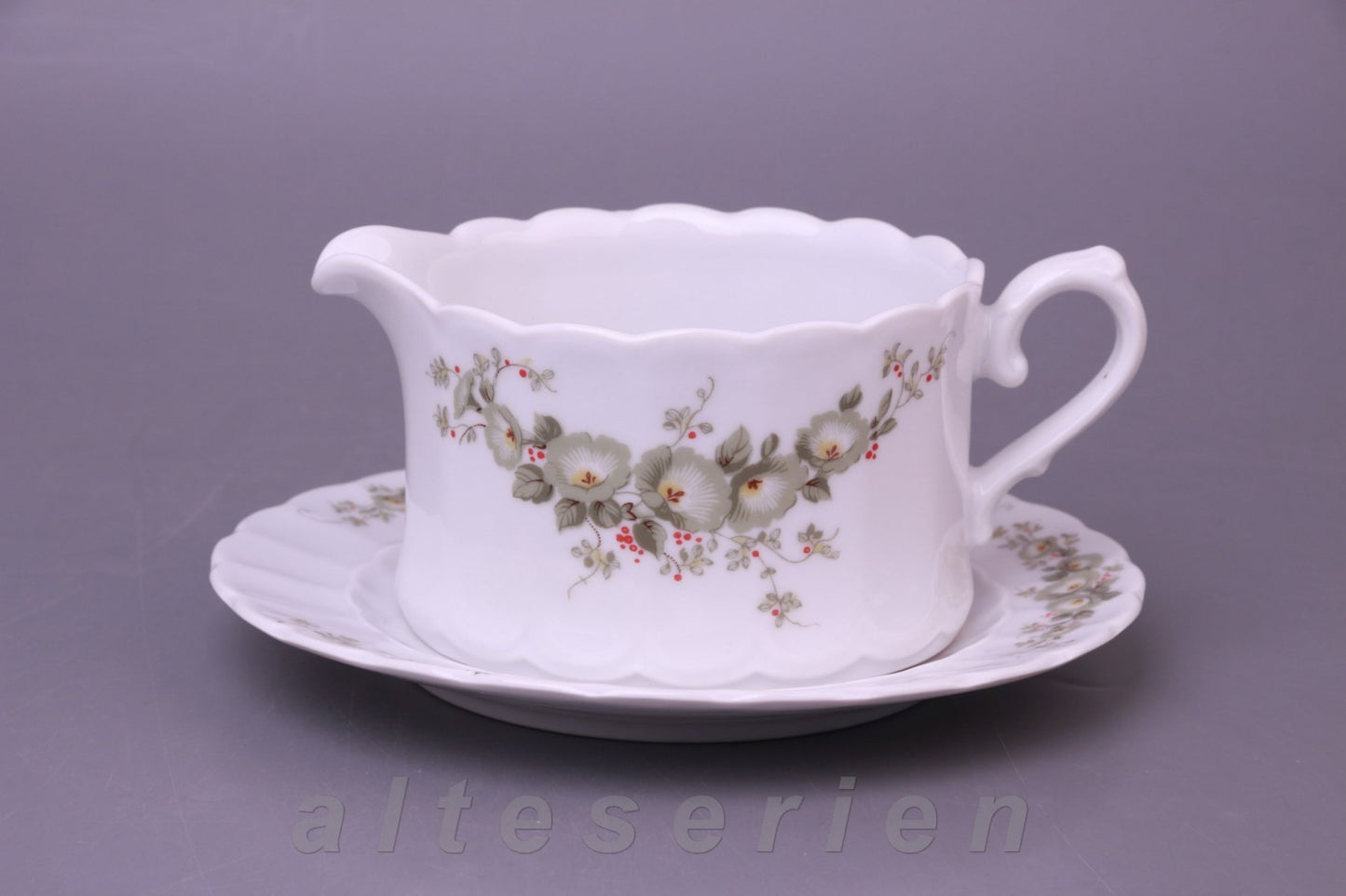 Sauciere mit Teller 2-tlg