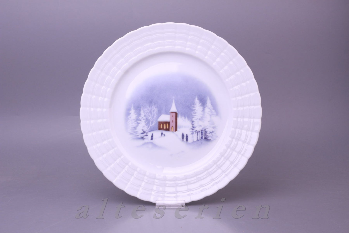 Speiseteller Kirche