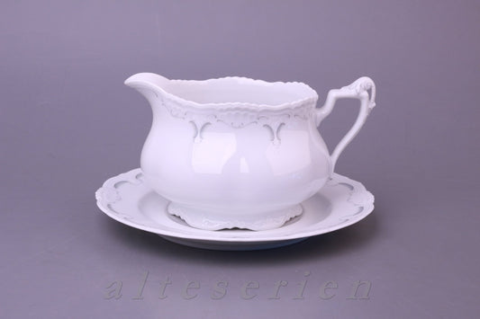 Sauciere mit Teller 2-tlg