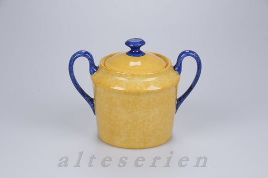 Zuckerdose blaue Henkel