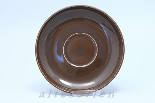 Untertasse für Suppe braun
