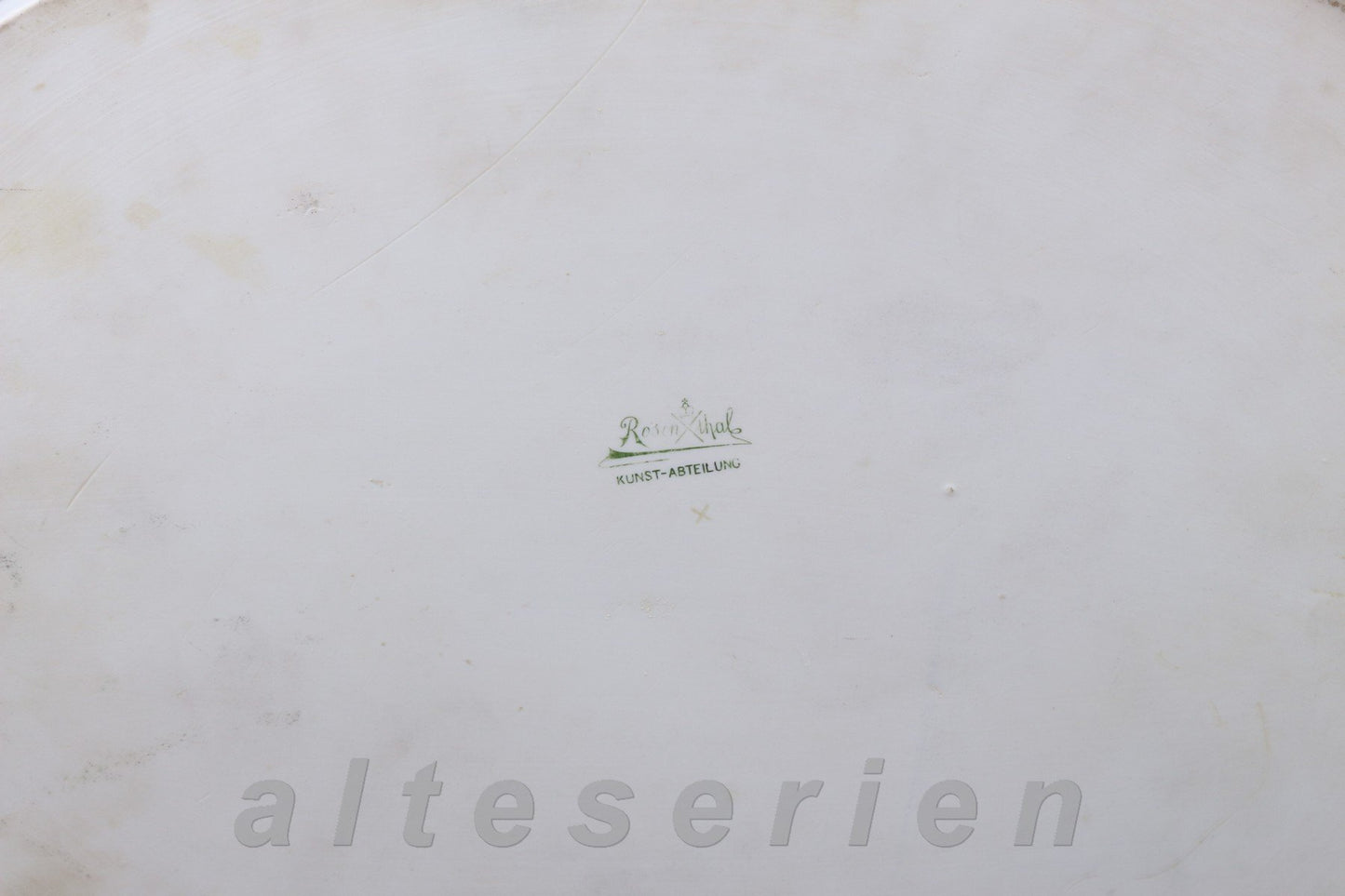 Serviertablett groß Goldrose