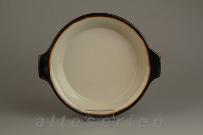 Auflaufform rund mit Griffen