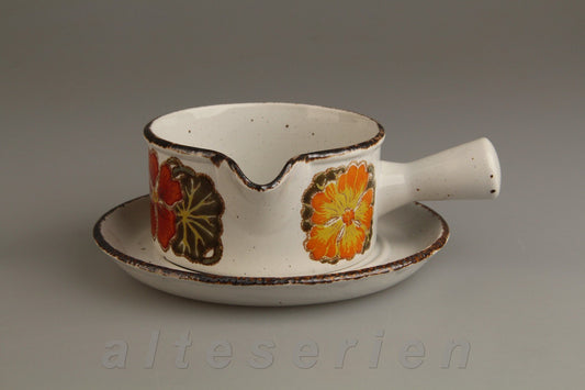 Sauciere mit Teller 2-tlg