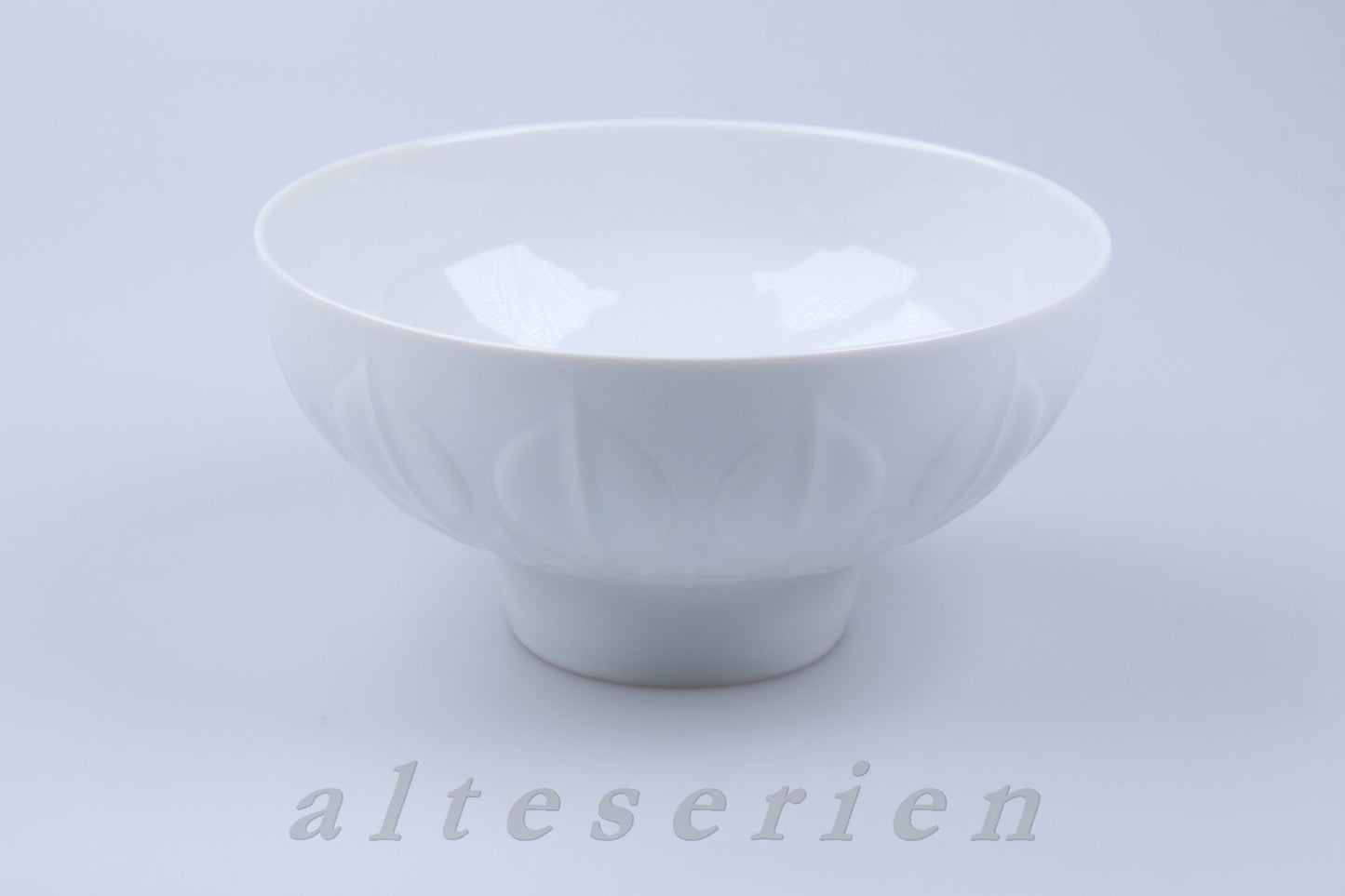 Schüssel mittelgroß Lotus weiß