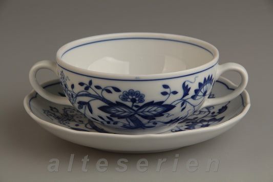 Suppentasse mit Untere glatter Rand