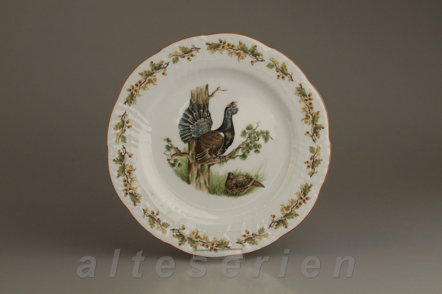 Speiseteller Auerhahn