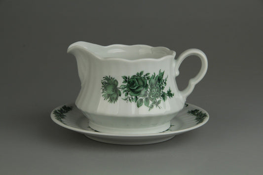 Sauciere mit Teller 2-tlg