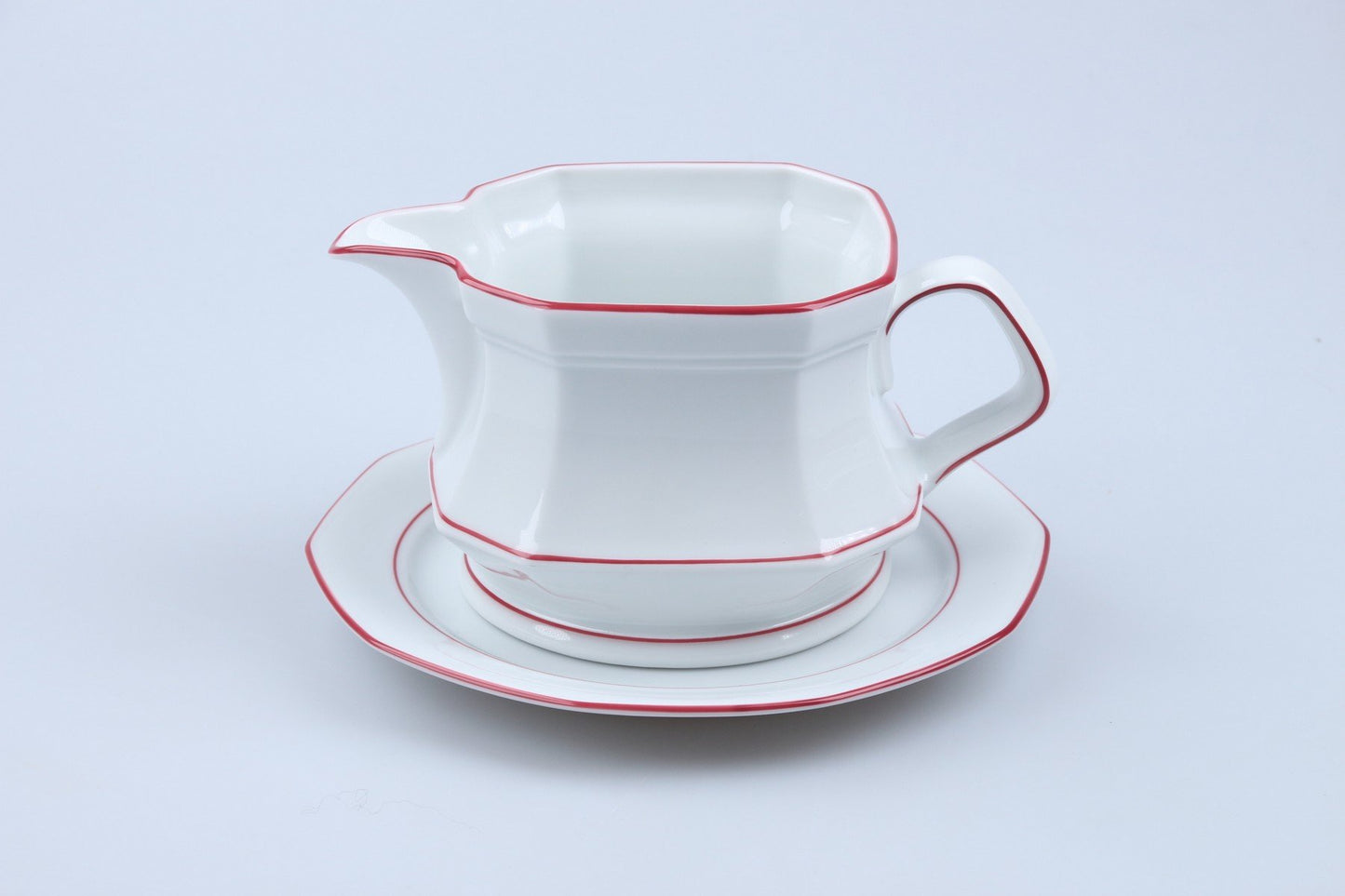 Sauciere mit Teller 2-tlg