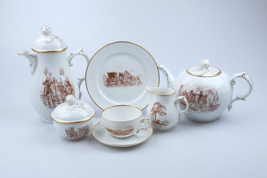 Teeservice für 9 Pers.plus