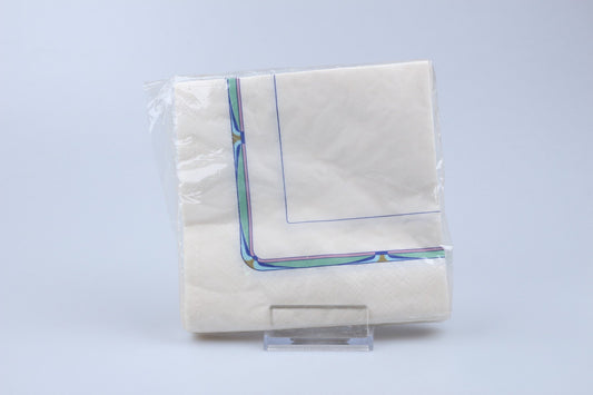 Serviette in OVP geöffnet