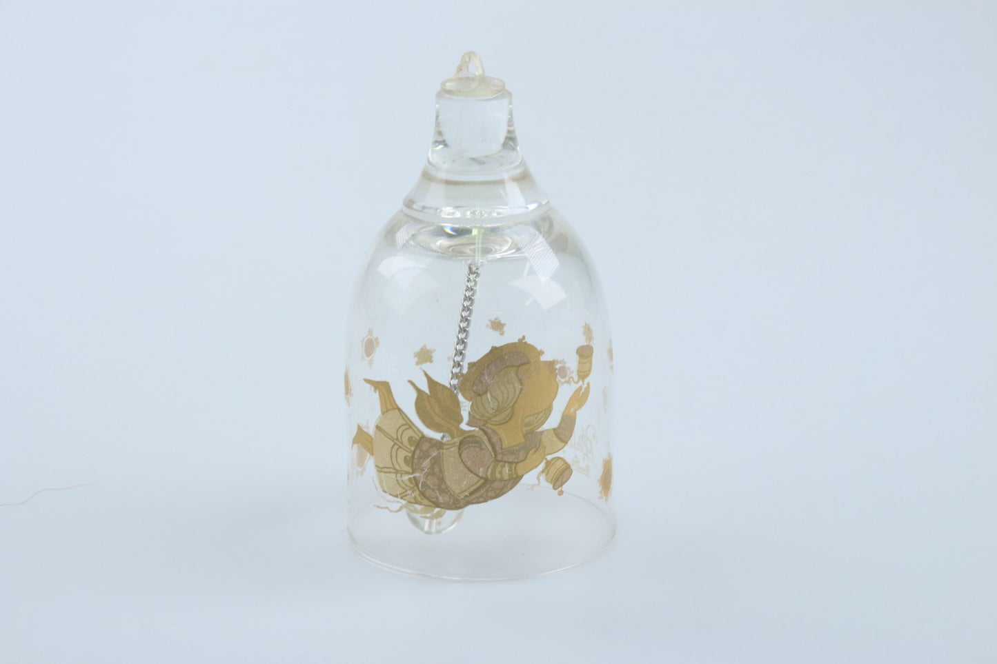 Weihnachts-Glocke in Glas