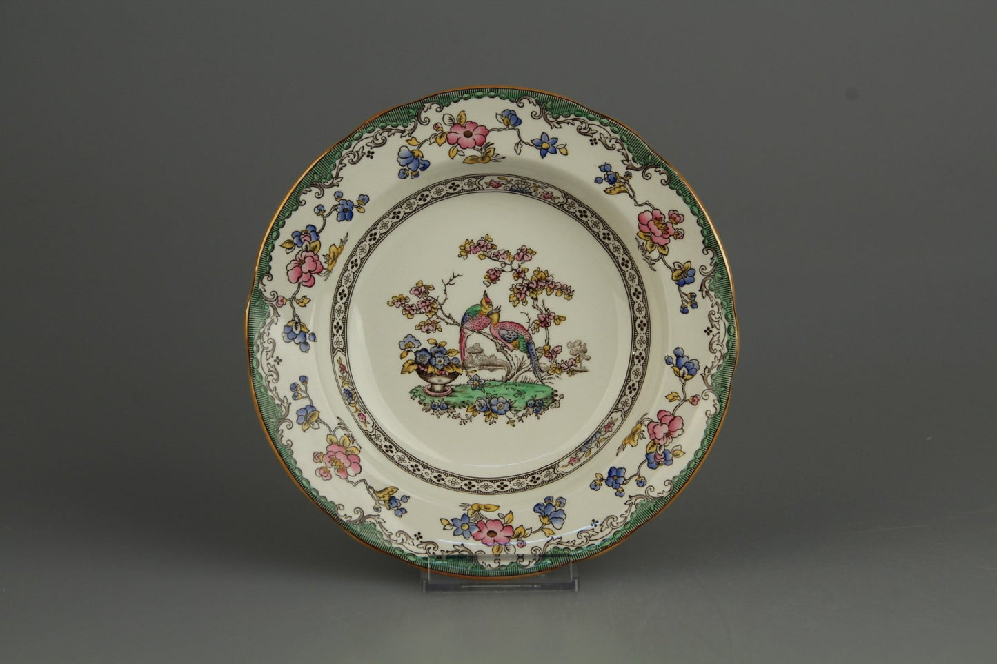 Salatteller mit Fahne