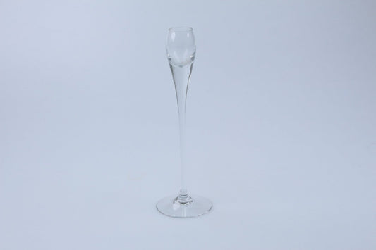 Kerzenhalter mit Stiel aus Glas 21,5 cm