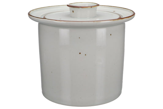 Topf mit Deckel hoch