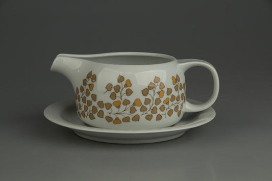 Sauciere mit Teller 2-tlg