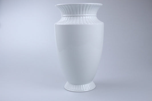 Vase Facettenvase groß Modell  12372 weiß