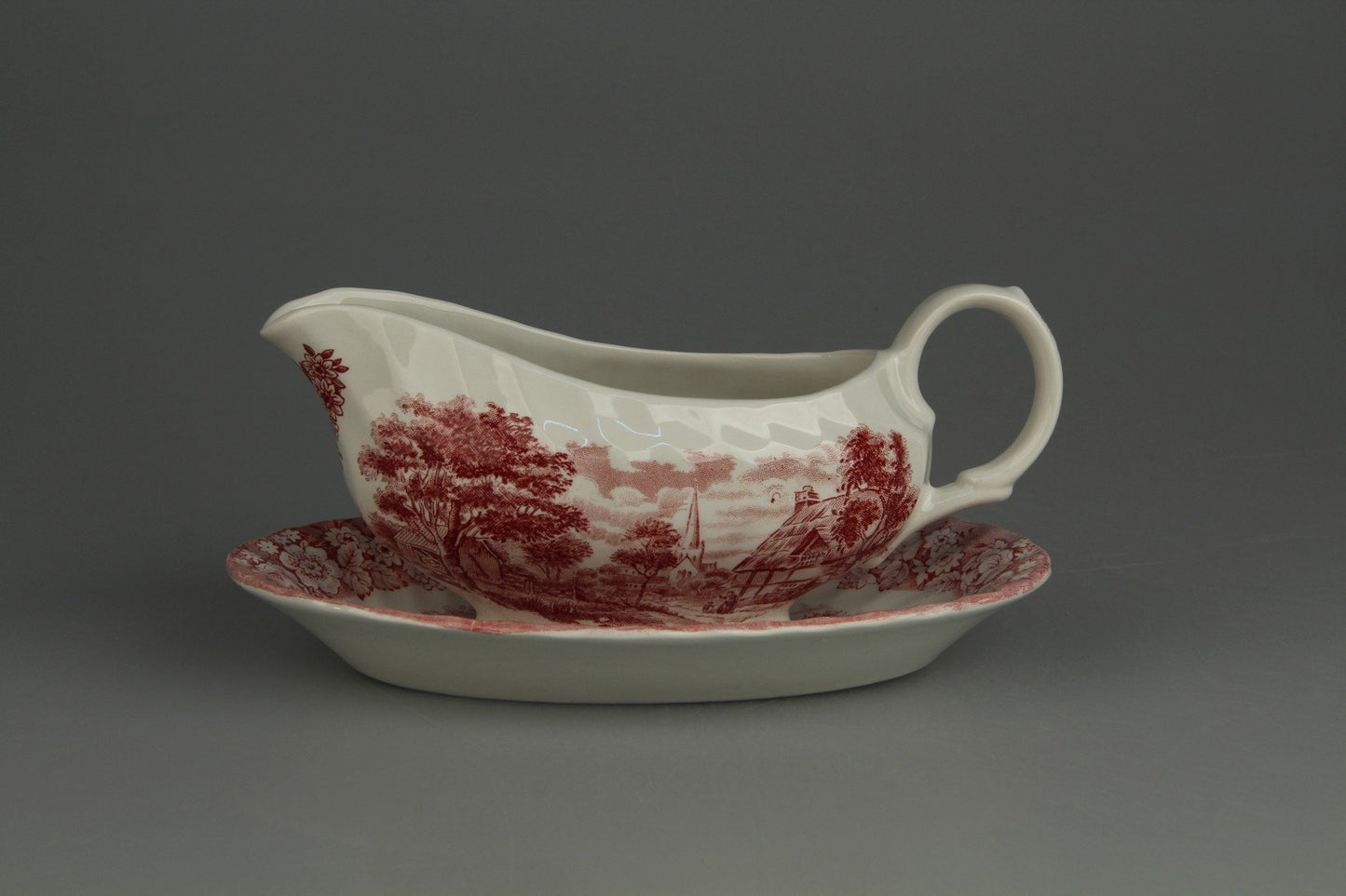 Sauciere mit Teller 2-tlg