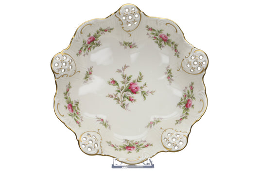 Gebäckschale mit Durchbruch groß D 23 cm