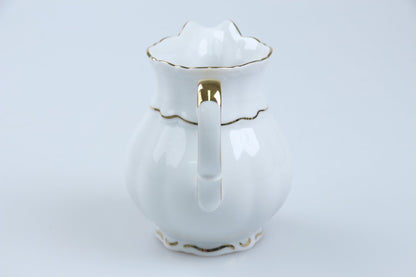 Milchkännchen mit Goldrand