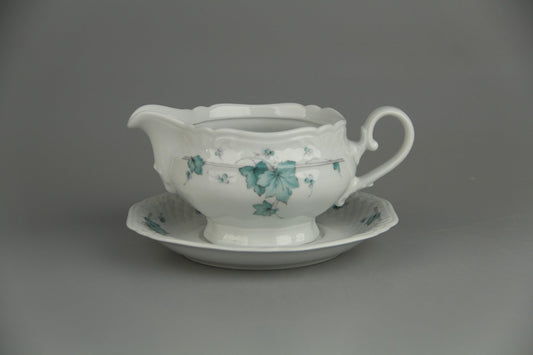 Sauciere mit Teller 2-tlg