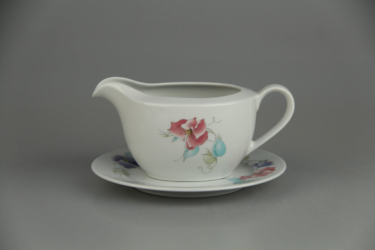 Sauciere mit Teller 2-tlg