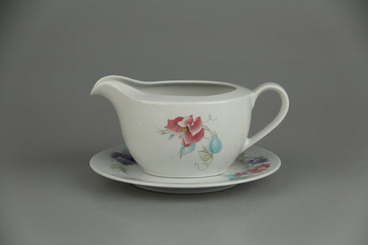 Sauciere mit Teller 2-tlg