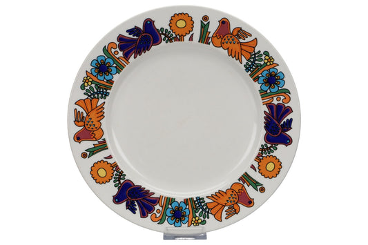 Kuchenteller mit Fahne