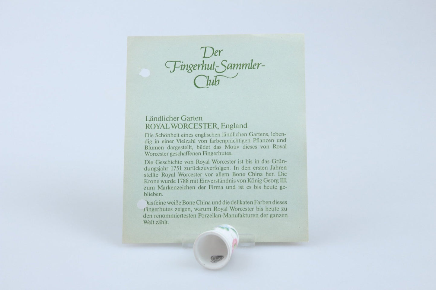 Ländlicher Garten Royal Worcester England