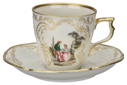 Kaffeetasse mit Untere klein