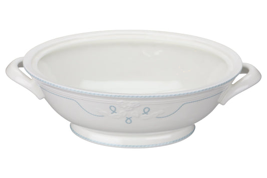 Unterteil von Ragout Terrine oval Griffe rund