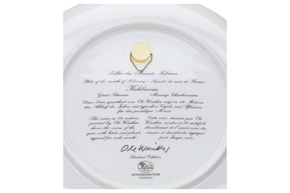 Wandteller groß Februar Kohlmeise