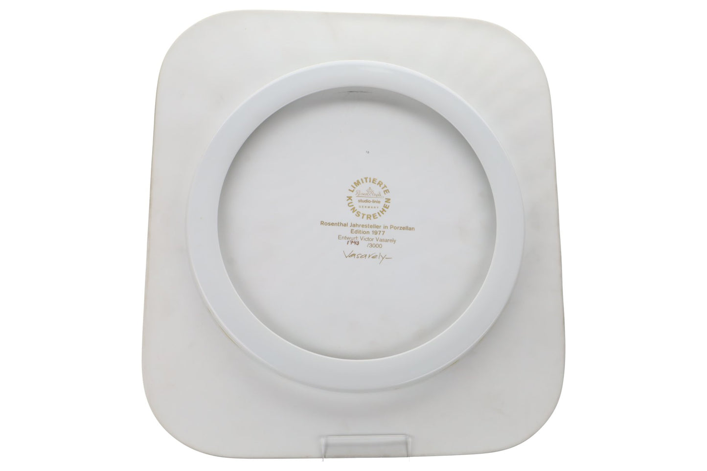 Jahresteller Edition 1977 Vasarely Auflage 1743