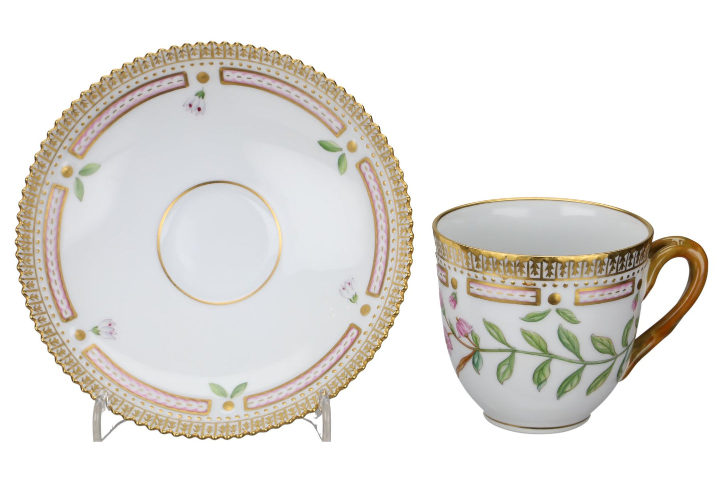 Kaffeetasse mit Untere Epilobium alpinum L.