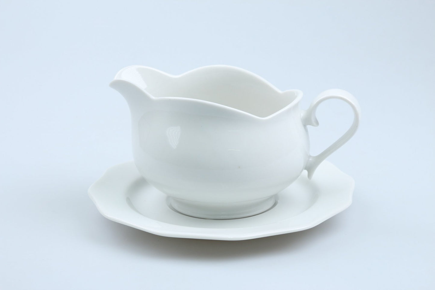 Sauciere mit Teller 2-tlg