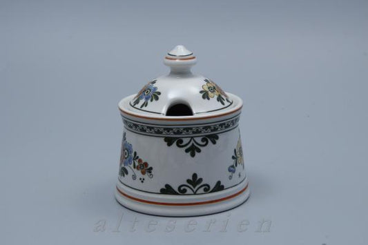 Marmeladendose mit Öffnung im Deckel