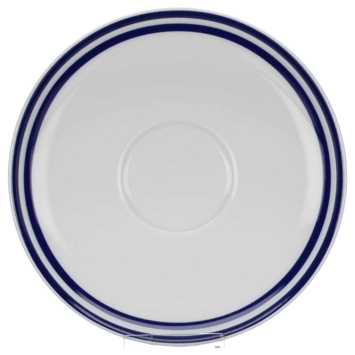 Untertasse für Kaffee/Tee klein gestreift