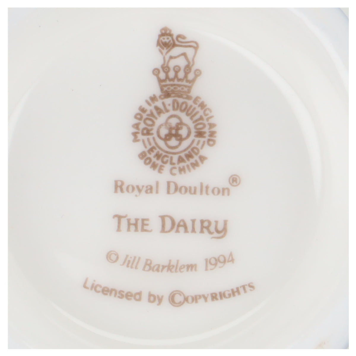 Kaffeetasse mit Untertasse The Dairy